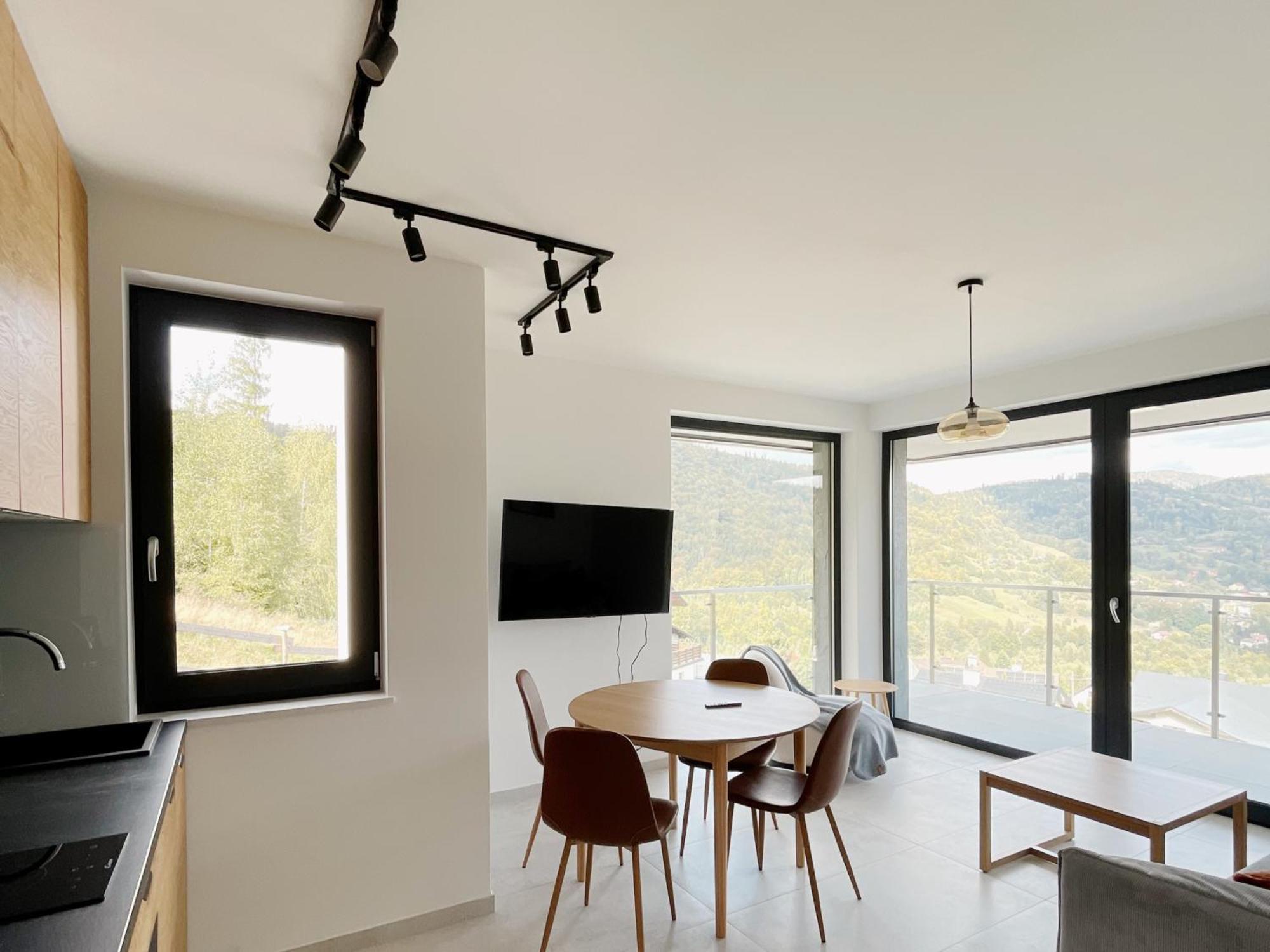 Owysoko - Apartamenty Z Widokiem 200 M Od Tras Szczyrk Mountain Resort エクステリア 写真